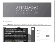 Tablet Screenshot of afirmacao.org